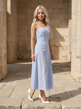 Load image into Gallery viewer, Powder Blue Midi Dress

