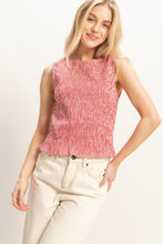 Load image into Gallery viewer, Smocked Sleeveless Top
